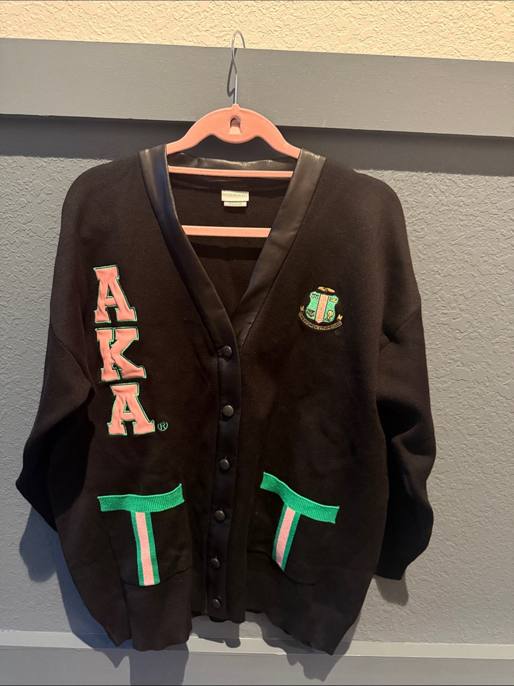 Alpha Kappa Alpha cardigan